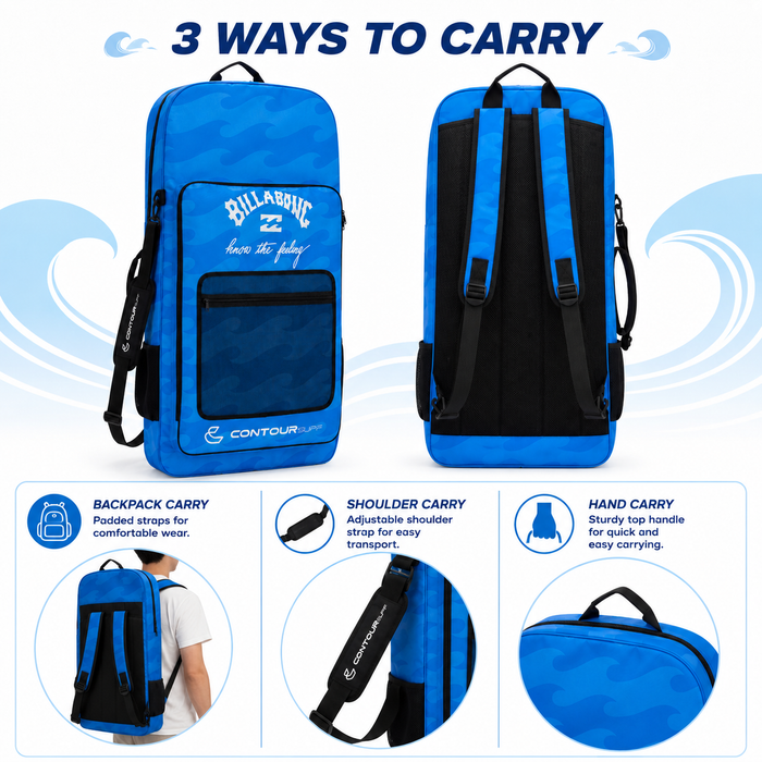 Billabong x Thurso Surf Padded Bodyboard Bag
