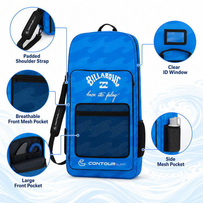 Billabong x Thurso Surf Padded Bodyboard Bag