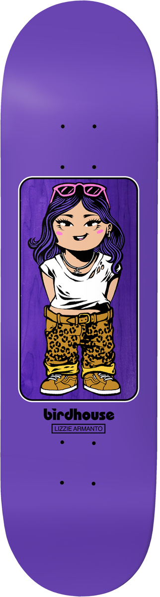 BIRDHOUSE LIZZIE ARMATO TOYBOX DECK (8.0)