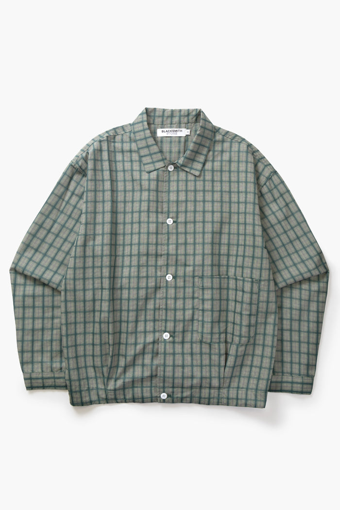 Blacksmith - 50's Blouson - Green Check