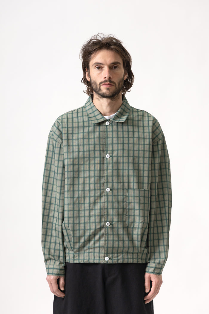 Blacksmith - 50's Blouson - Green Check
