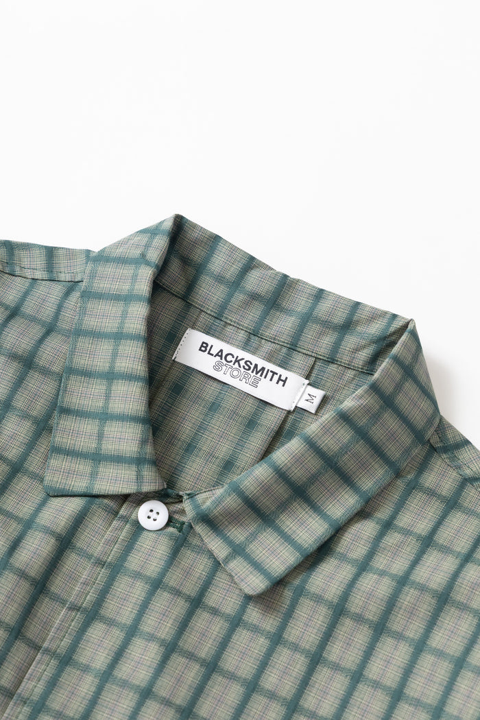 Blacksmith - 50's Blouson - Green Check