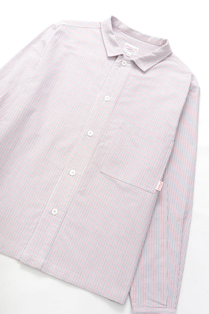 Blacksmith - 'Boxford' Utility Shirt - Multi Stripe
