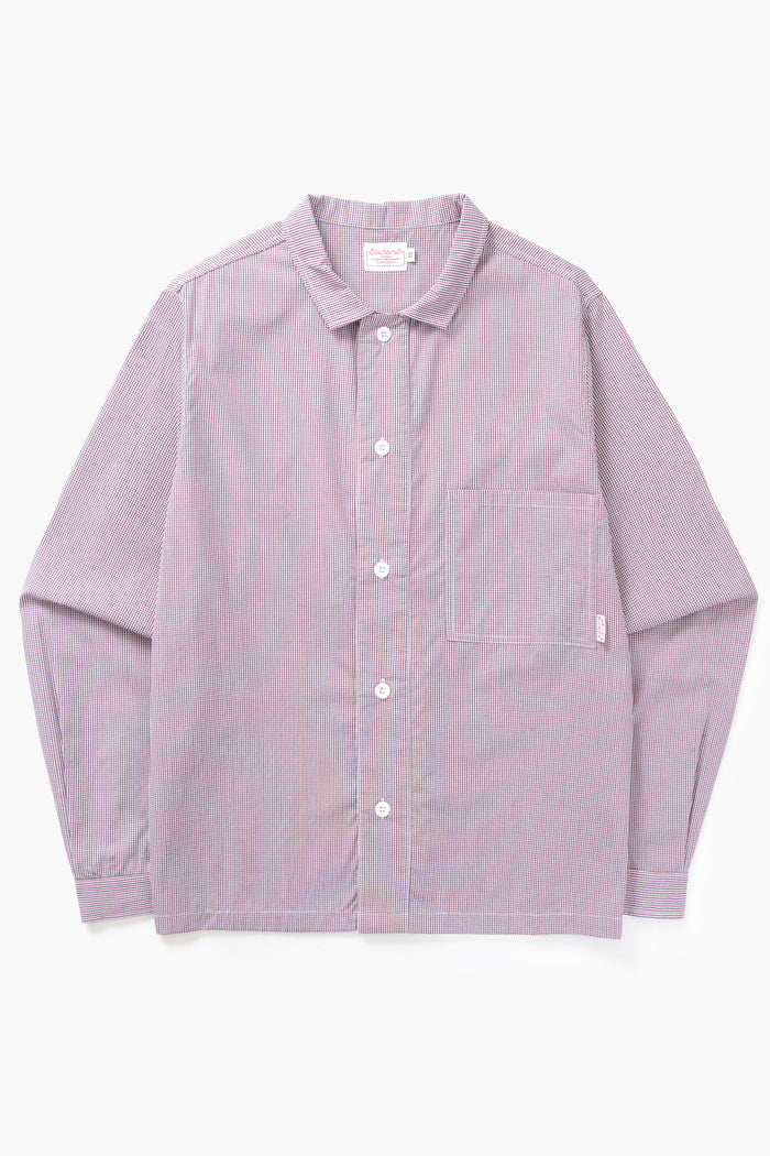 Blacksmith - 'Boxford' Utility Shirt - Red Check