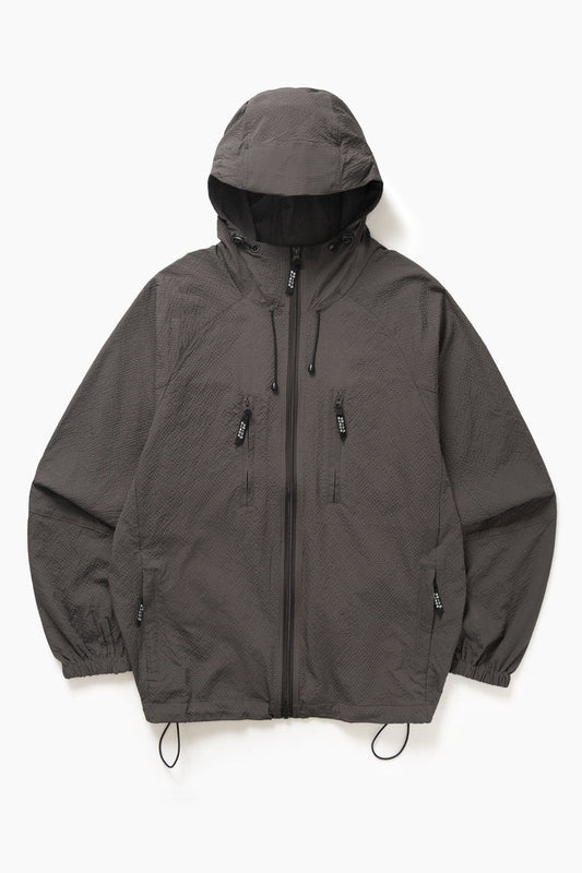 Blacksmith - Crinkle Windbreaker - Grey
