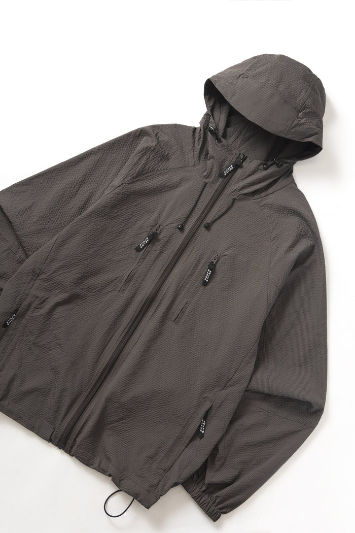 Blacksmith - Crinkle Windbreaker - Grey