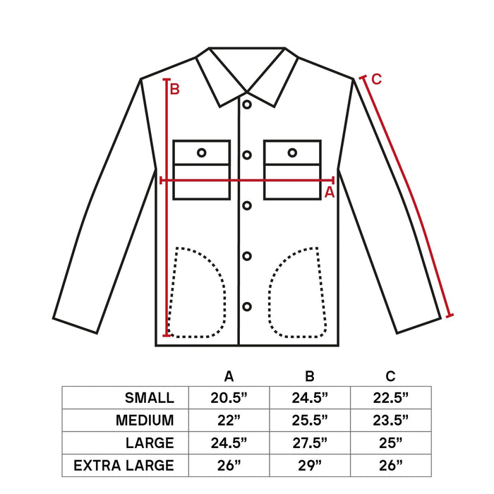 Blacksmith - Safari CPO Overshirt - Black