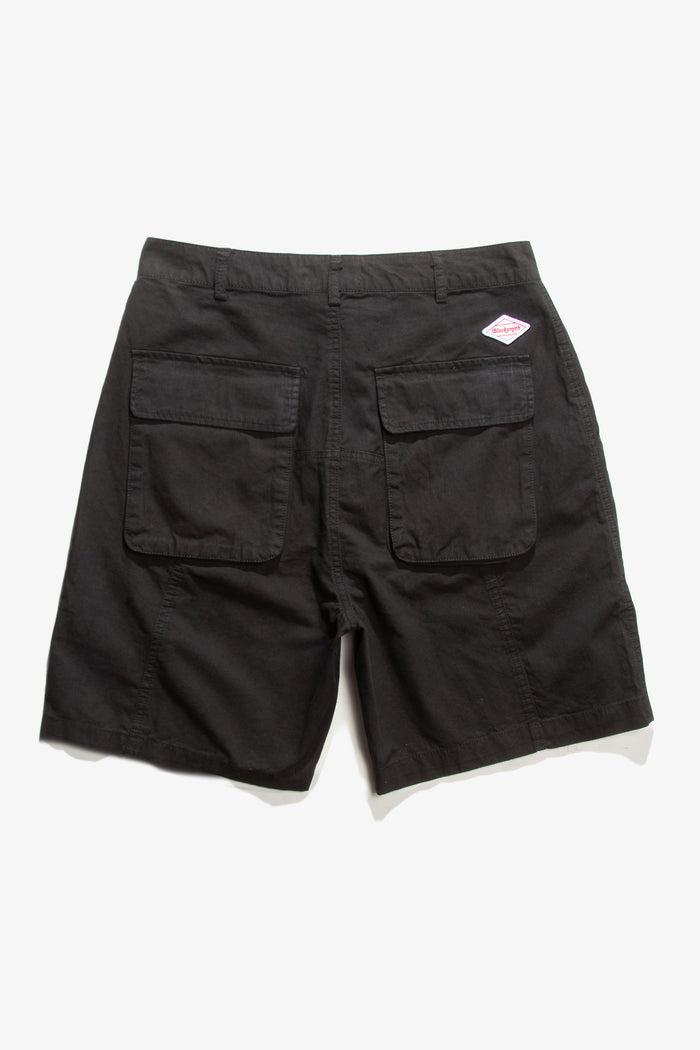 Blacksmith - Sateen Fatigue Shorts - Black