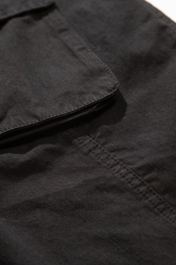 Blacksmith - Sateen Fatigue Shorts - Black