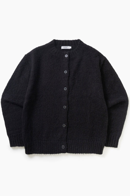 Blacksmith - Stand Collar Cardigan - Black