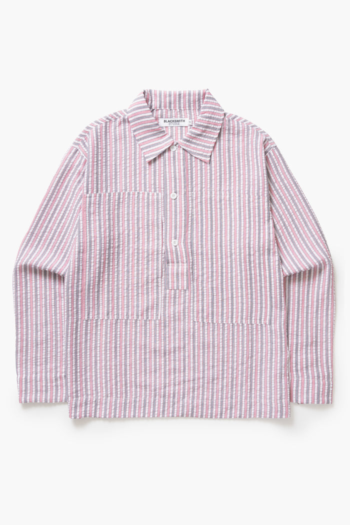 Blacksmith - Striped Military Popover - Red