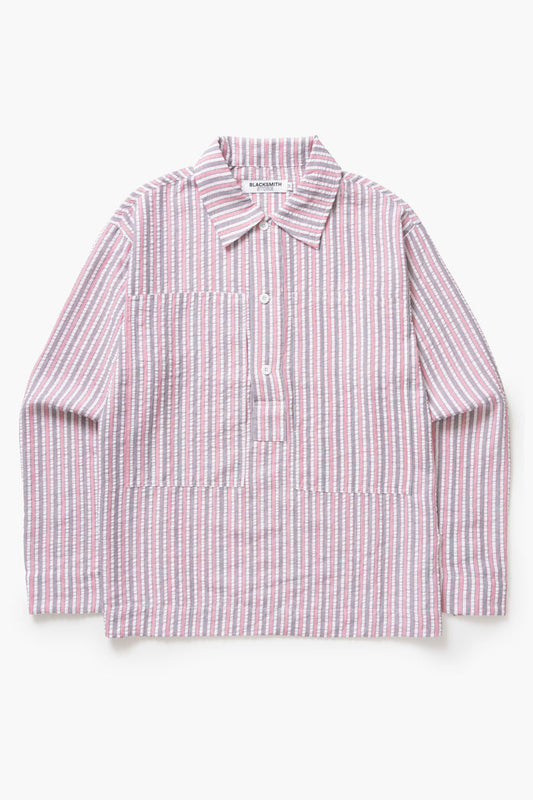 Blacksmith - Striped Military Popover - Red