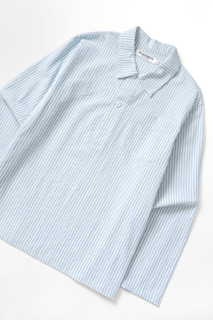 Blacksmith - Striped Two Button Popover - Green
