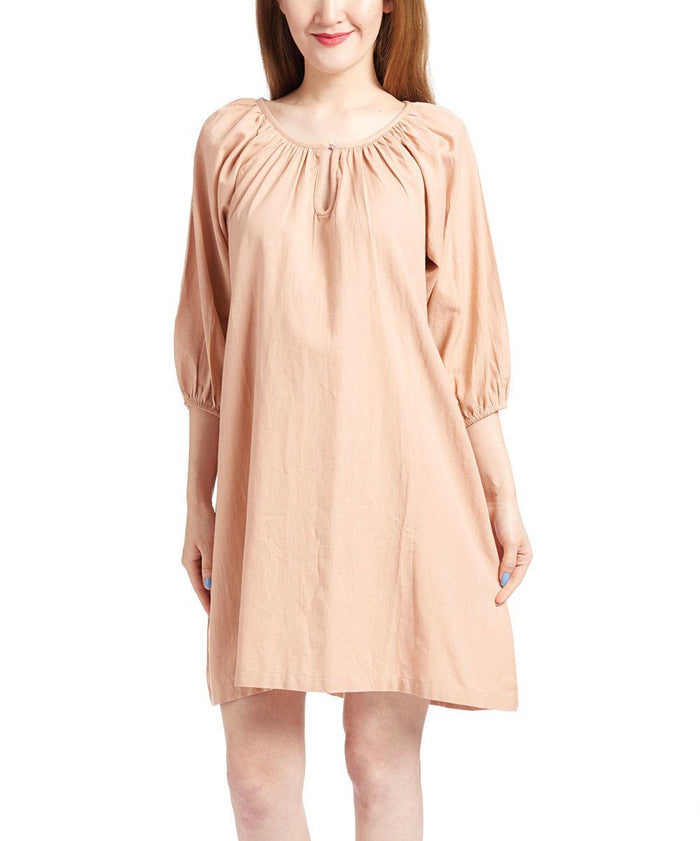 Blush Dress With Teal Infinity Scarf 2-pc. Set Dress Yo Baby Wholesale