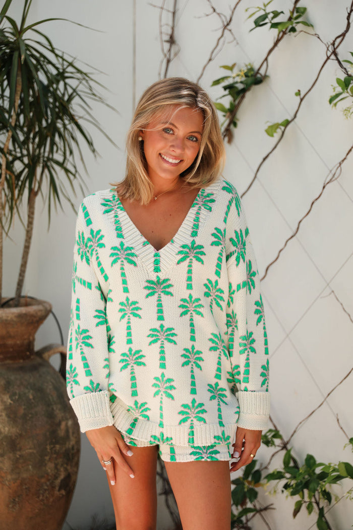 Boardwalk Shorts - Palm Knit