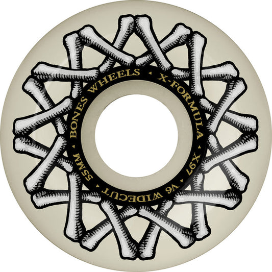 BONES XF WIDECUT V6 X-FORMULA WHEELS (55MM/97A)