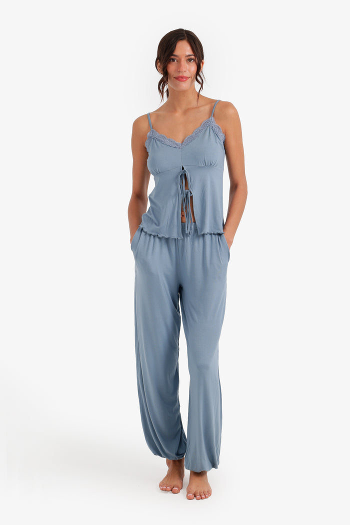 Blue Petroleum / S / Viscose