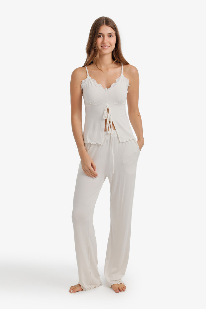 Bow-Front Cami Pyjama