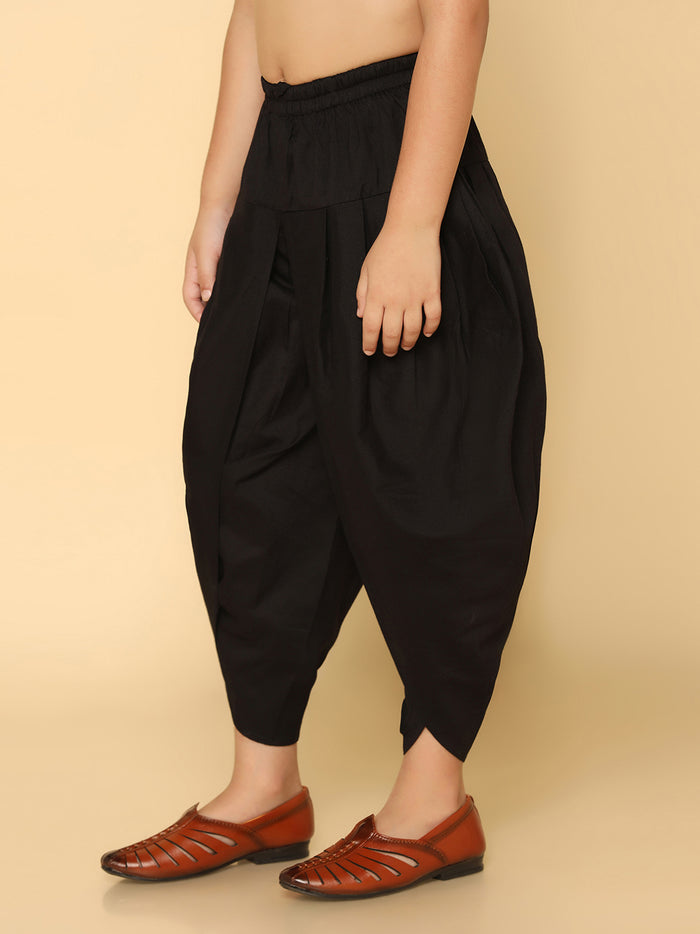 Boy's Black Dhoti