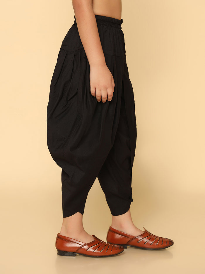 Boy's Black Dhoti