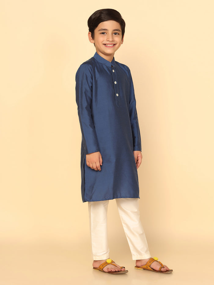Boy's Blue Kurta