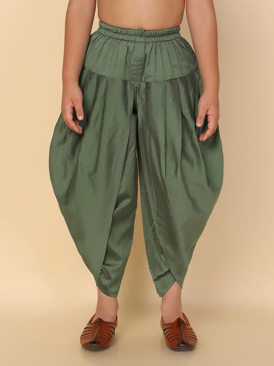 Boy's Green Dhoti