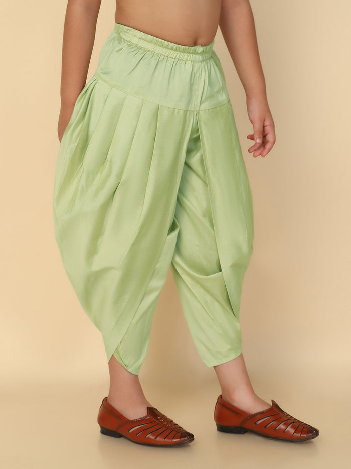 Boy's Green Dhoti