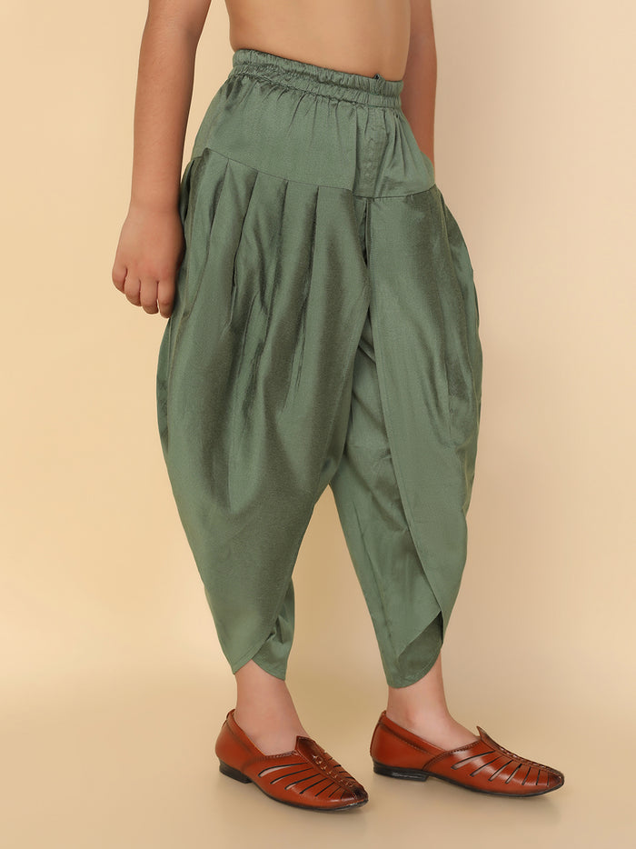 Boy's Green Dhoti