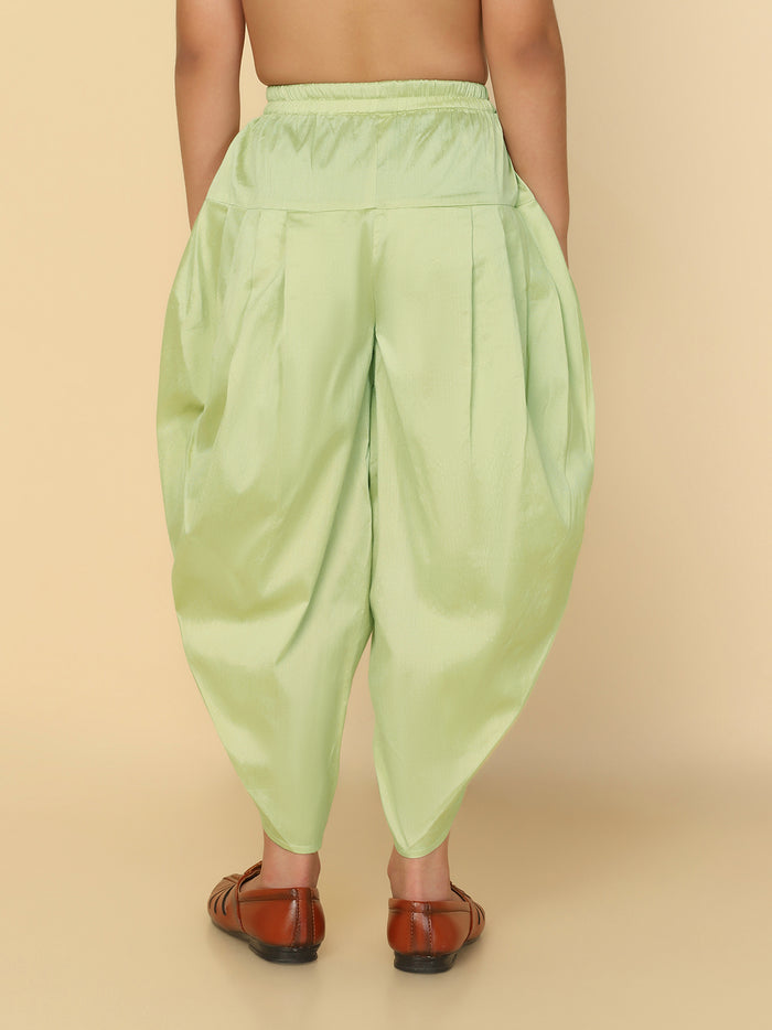 Boy's Green Dhoti