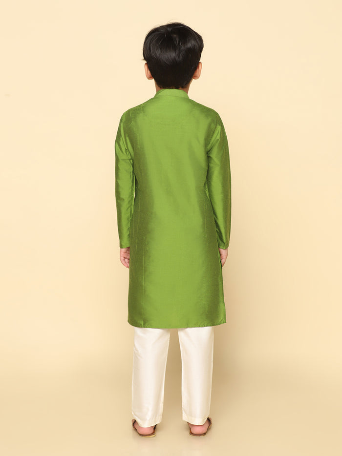 Boy's Green Kurta