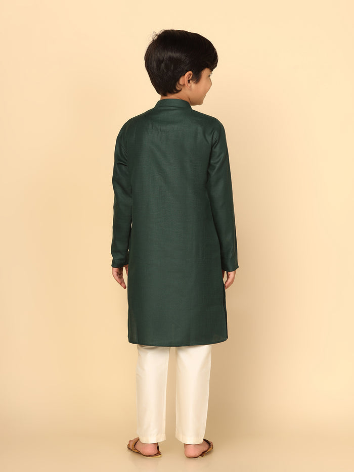 Boy's Green Kurta