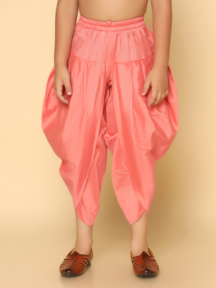 Boy's Hot Pink Dhoti