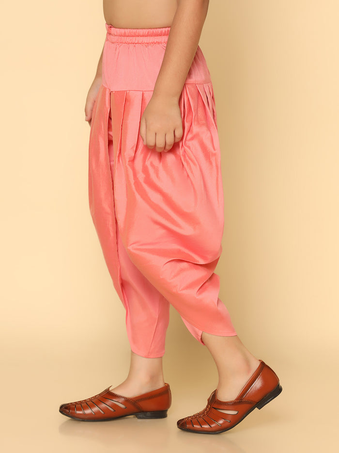 Boy's Hot Pink Dhoti