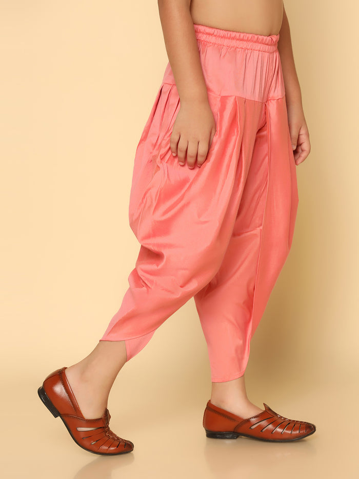 Boy's Hot Pink Dhoti