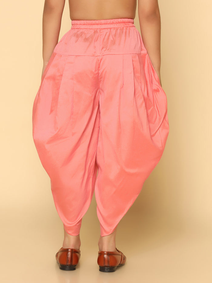 Boy's Hot Pink Dhoti