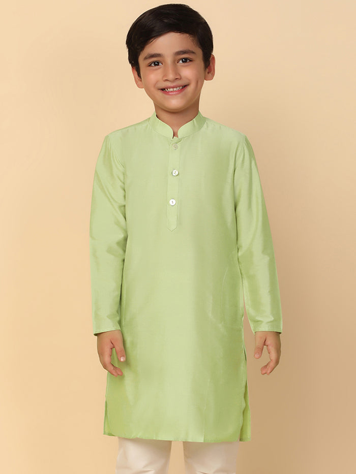 Boy's Light Green Kurta