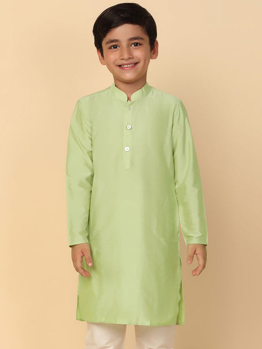 Boy's Light Green Kurta