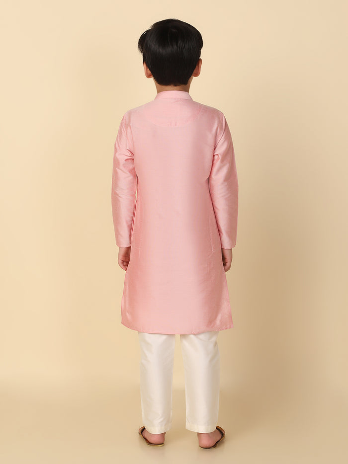 Boy's Light pink Kurta