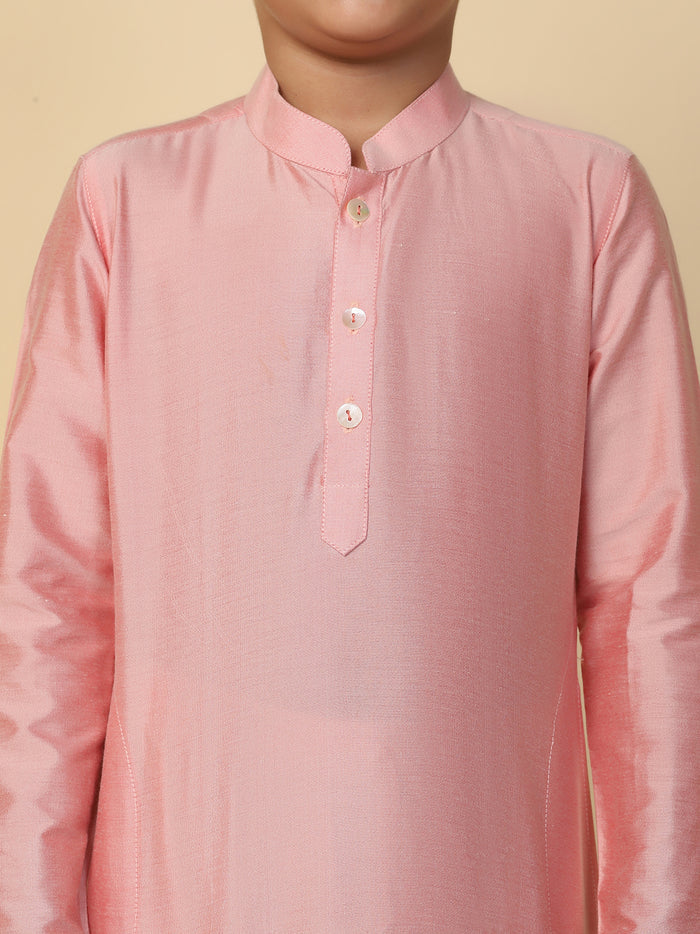 Boy's Light pink Kurta