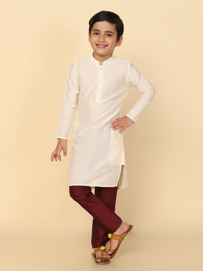 Boy's Maroon Pyjama