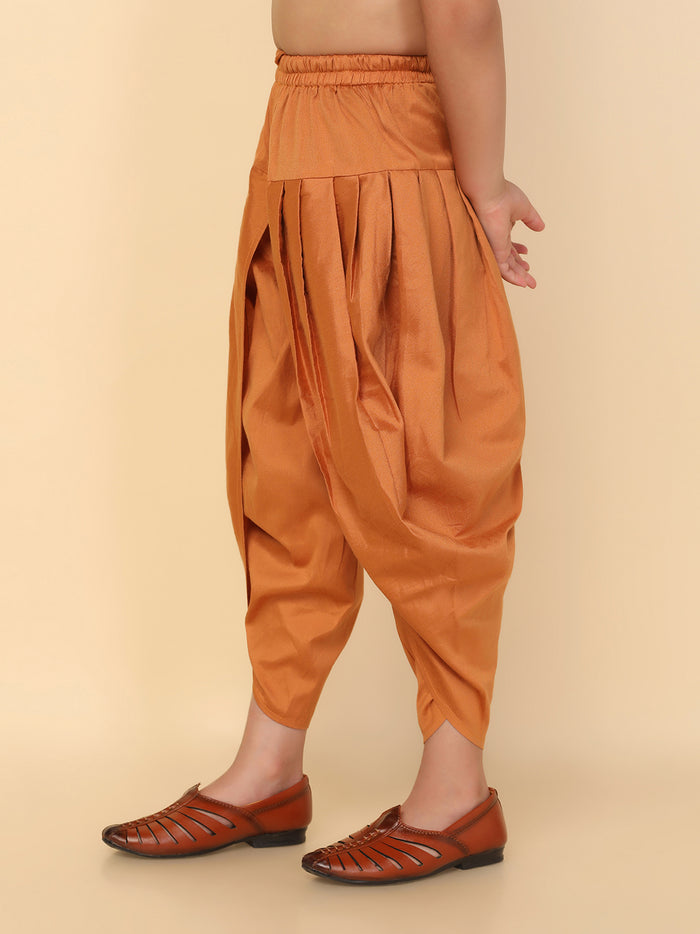 Boy's Mustard Dhoti