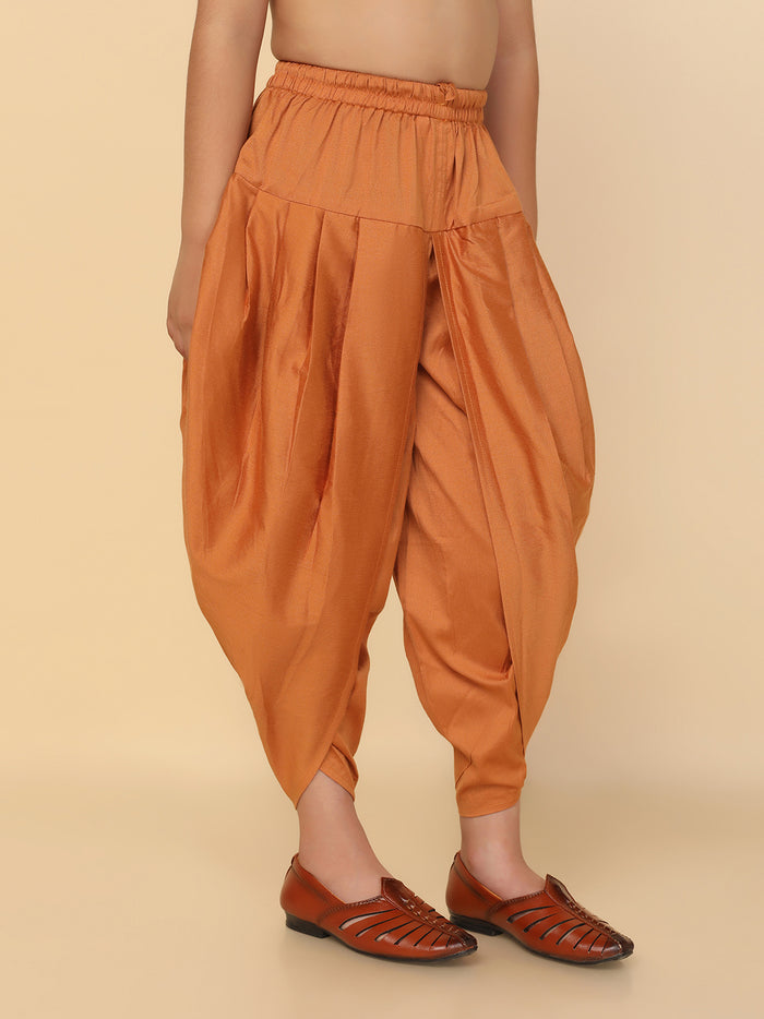 Boy's Mustard Dhoti