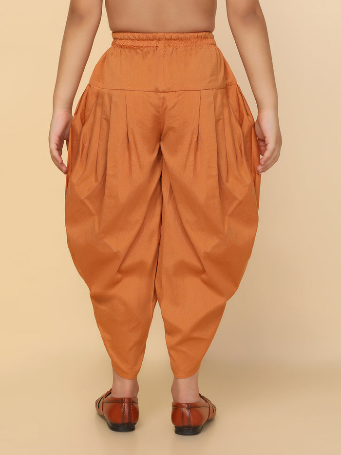 Boy's Mustard Dhoti
