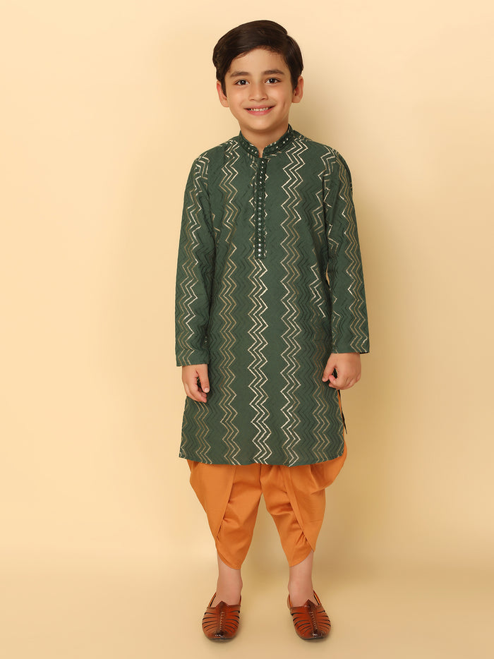 Boy's Mustard Dhoti