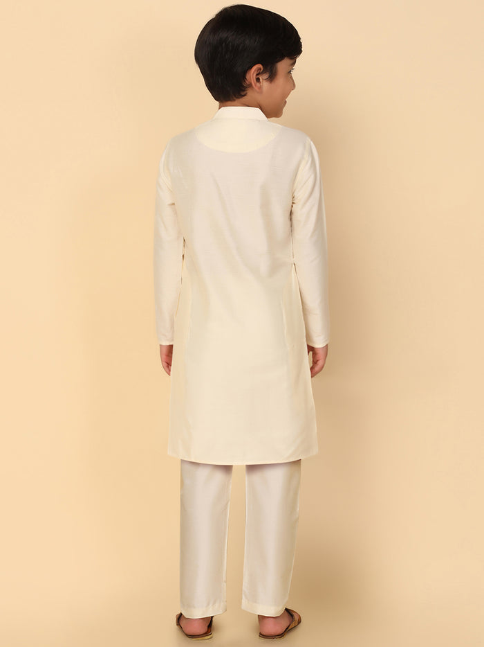 Boy's Off White Kurta