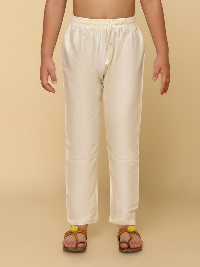 Boy's Off White Pyjama
