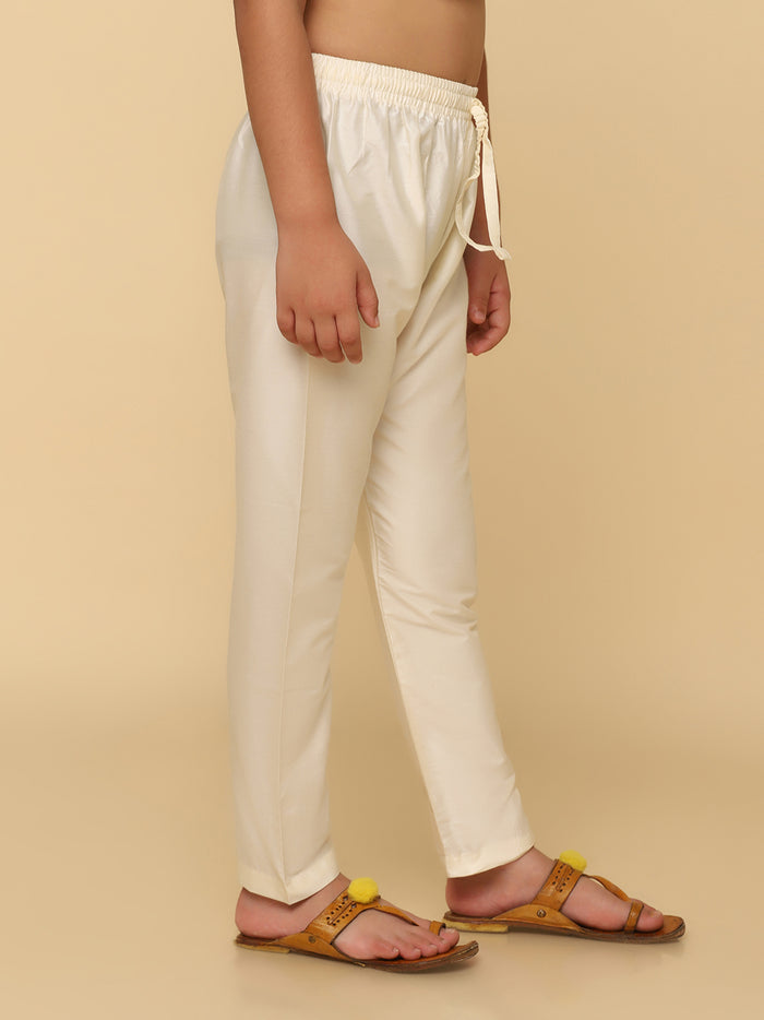 Boy's Off White Pyjama