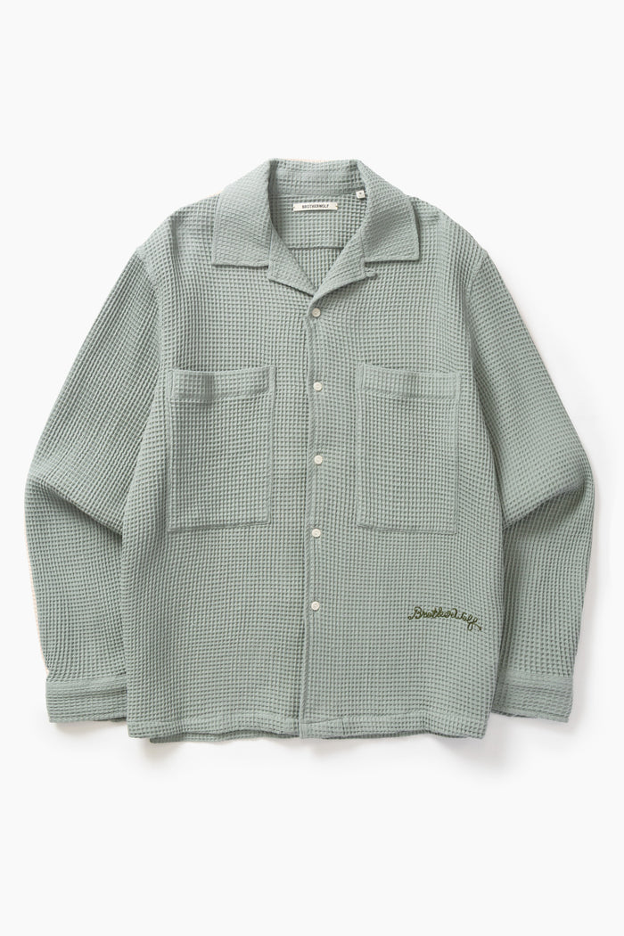 Brotherwolf - Buckley Long Sleeve Shirt - Green