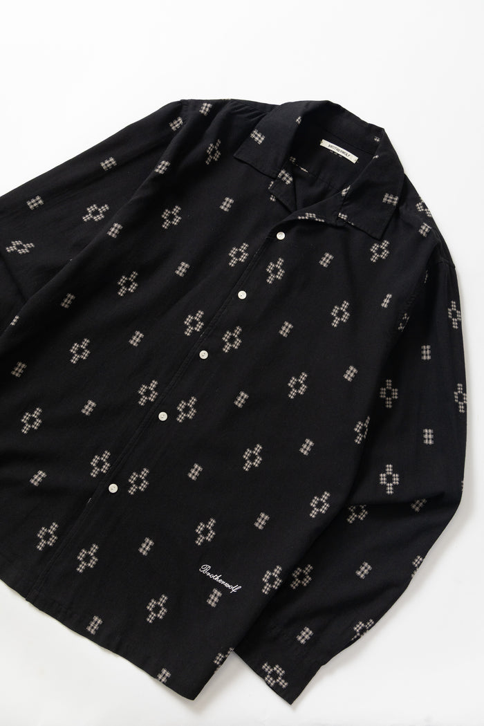 Brotherwolf - Kelp Long Sleeve Shirt - Black