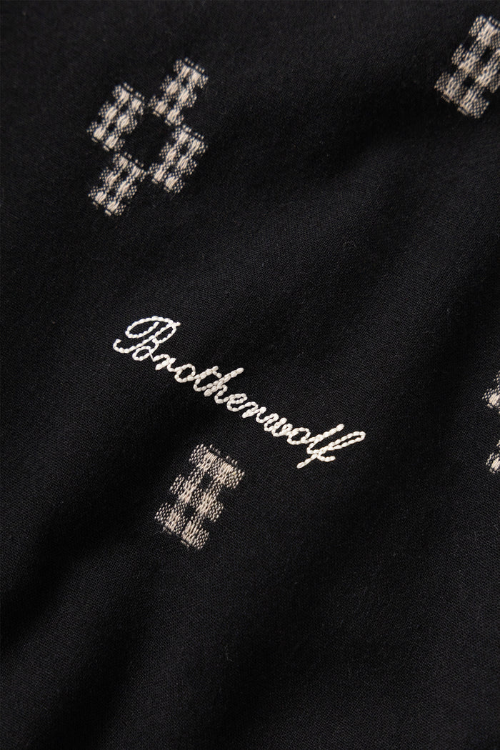 Brotherwolf - Kelp Long Sleeve Shirt - Black